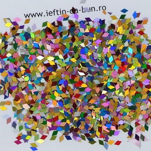 Sclipici Romb Unghii PP02