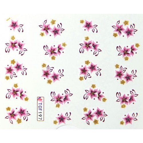  FOLIE ABTIBILDURI UNGHII STICKERE - M ABTIPILDURI DECOR MODELE MANICHIURA IEFTIN DA BUN APA 