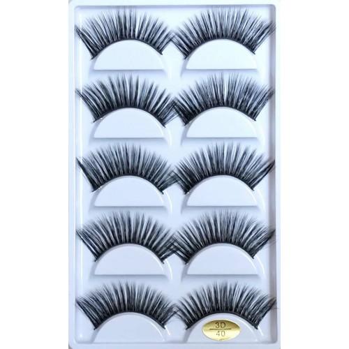 GENE BANDA 5 PERECHI EXTENSII FALSE NATURALE MODELE UNGHII GEL MANICHIURA ACRIL OJA PERMANENTA