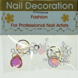 APLICATII STRASURI ORNAMENTE MODELE UNGHII MANICHIURA 