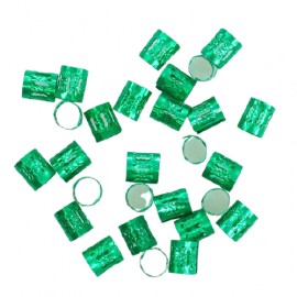 ORNAMENTE CODITE IMPLETITE - VERZI ORNAMENTE DECOR SUVITE PAR AFRO IMPLETITURI METAL EXTENSII COZI 