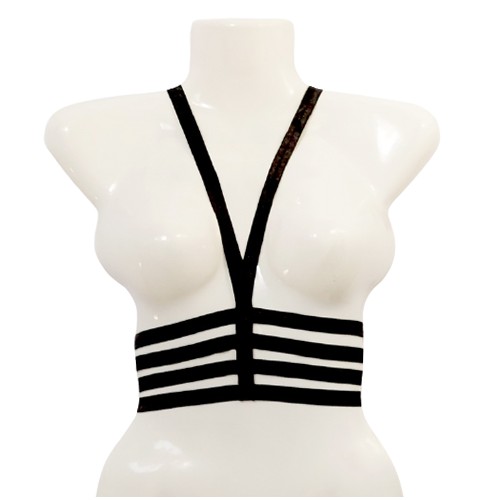 BODY CAGE LENJERIE HAM STRAPS SEXY PIELE FEMEI SUTIEN TANGA BENZI