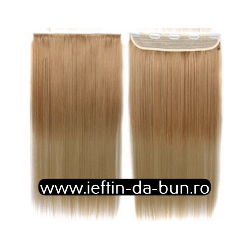 EXTENSIE 60 CM, 5 CLIP ON OMBRE - 27T24 EXTENSII CLAME CLEME PAR 