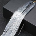 FIRE STRALUCITOARE GLITTER TINSEL - NEGRU