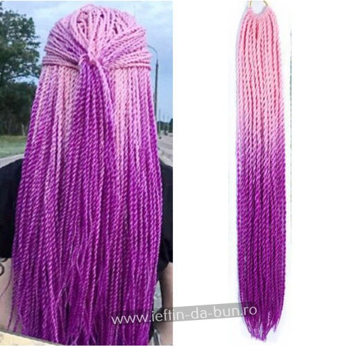  CODITE PAR SENEGALESE THIN CROCHET BRAIDS 60 CM 30 BUC  IMPLETITE IMPLETITURI AFRO