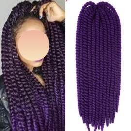 EXTENSII PAR CROCHET BRAIDS IGLITA ANDREA EXTENSIE SINTETIC NATURAL HAVANA YAKI  - PURPLE