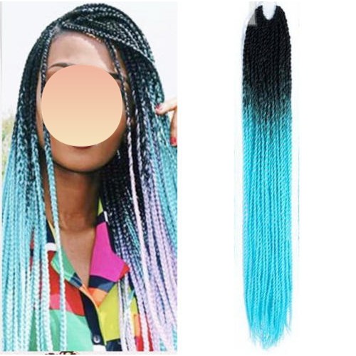  CODITE PAR SENEGALESE THIN CROCHET BRAIDS 6IMPLETITE IMPLETITURI AFRO