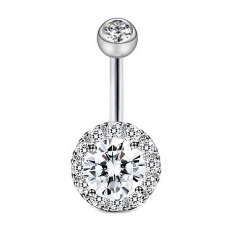 PIERCING BURIC ARGINTIU P001 PIERCING BURIC SEXY DAMA FEMEI NAS URECHE STRASURI HOOP CALITATE