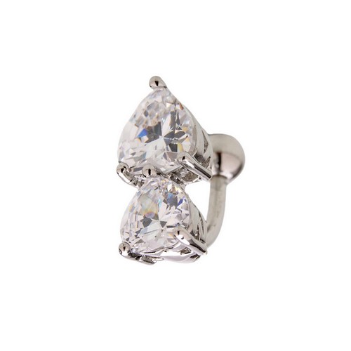 PIERCING BURIC ARGINTIU P004 PIERCING BURIC SEXY DAMA FEMEI NAS URECHE STRASURI HOOP CALITATE