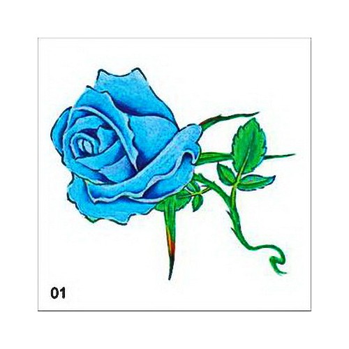 TATUAJE TEMPOPARE 5X5CM 003/1 TATUAJE TEMPORARE SEXY FLORI