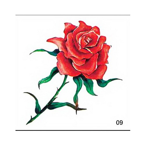 TATUAJE TEMPORARE 5X5CM 003/9 modele stil tatuaje henna sau aplicatoare magice 