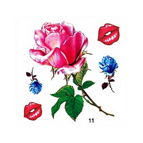 TATUAJE TEMPORARE 5X5CM 003/11 Modelul Henna Black este un tatuaj elegant,