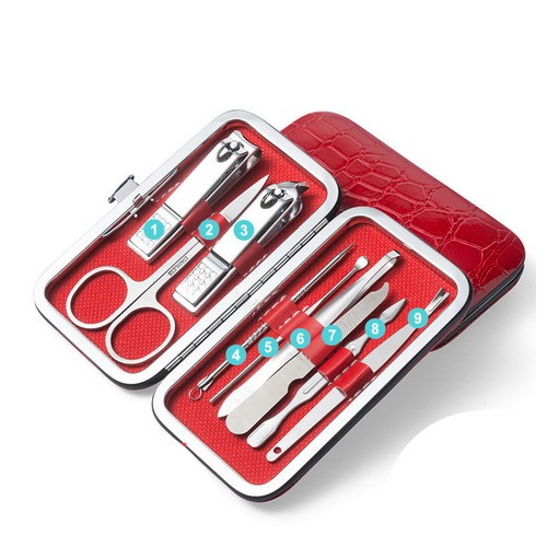 TRUSA FORFECUTE MANICHIURA UNGHII PILE SET POSETA PORTOFEL UNGHIERA PEDICHIURA