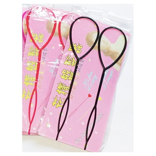 SET 2 TOPSY COADA PAR SET 2 BUC ACCESORIU IMPLETIT PARUL CAL IMPLETITURI