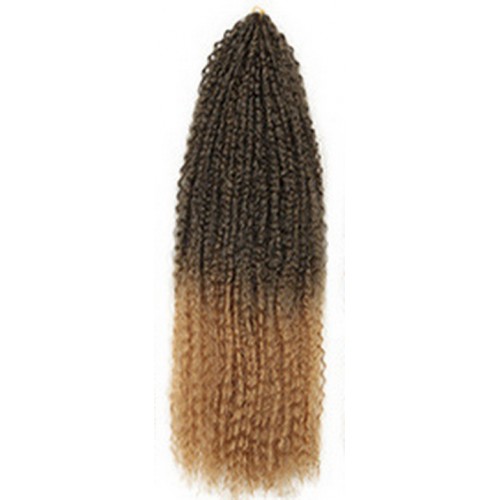 BRAZILIAN  70 CM T27  BRAZILIAN EXTENSII PAR SINTETIC CROCHET BRAIDS CROSETA IGLITA AFRO