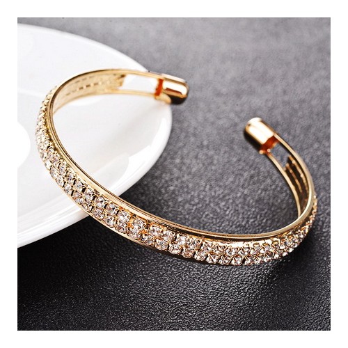 BRATARA AURIE CU STRASURI B009