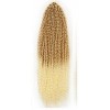 brazilian extensii par crochet braids afro suvite codite croseta cret 50CM OMBRE - 27/613 - NJS