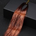 FIRE STRALUCITOARE GLITTER TINSEL - NEGRU