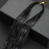 FIRE STRALUCITOARE GLITTER TINSEL - NEGRU