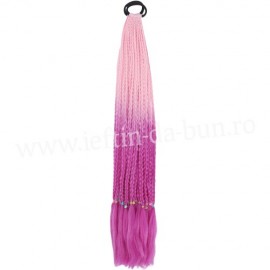 COZI CU 12 SUVITE IMPLETITE DIN PAR AFRO IMPLETITA 60 CM SINTETIC NATURAL COADA CODITE