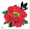 TATUAJE TEMPORARE 5X5CM 003/12 tatuaj temporar pentru bride culoare argintiu 5x5cm pentru piele 