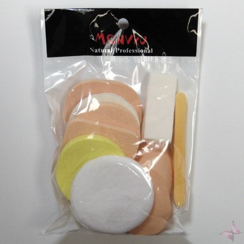 SET BURETI MACHIAJ MAKEUP APLICATORI BURETE MAKE-UP BLENDER FOND FARD 