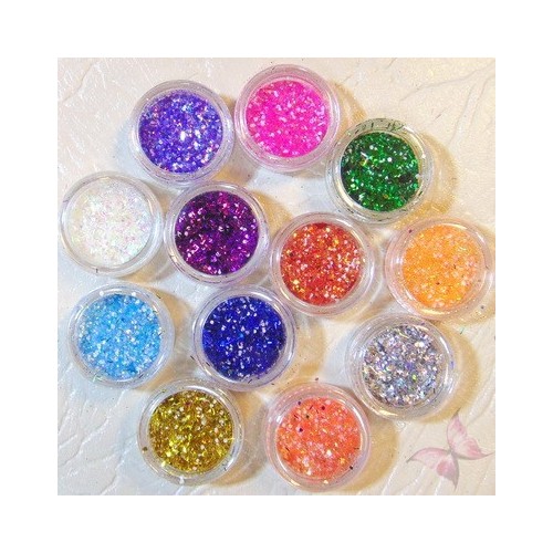 Aplicatii Unghii Sclipici Glitter 