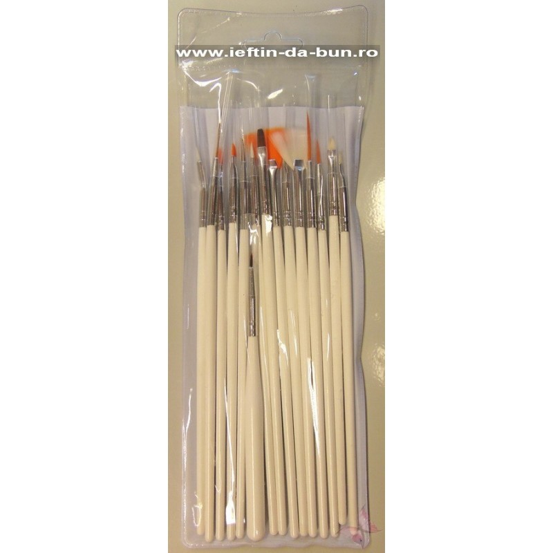 Set pensule pentru culori acrilice