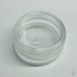 SET 15 RECIPIENTE CUTII PLASTIC TRANSPARENT CU CAPAC 3 ML
